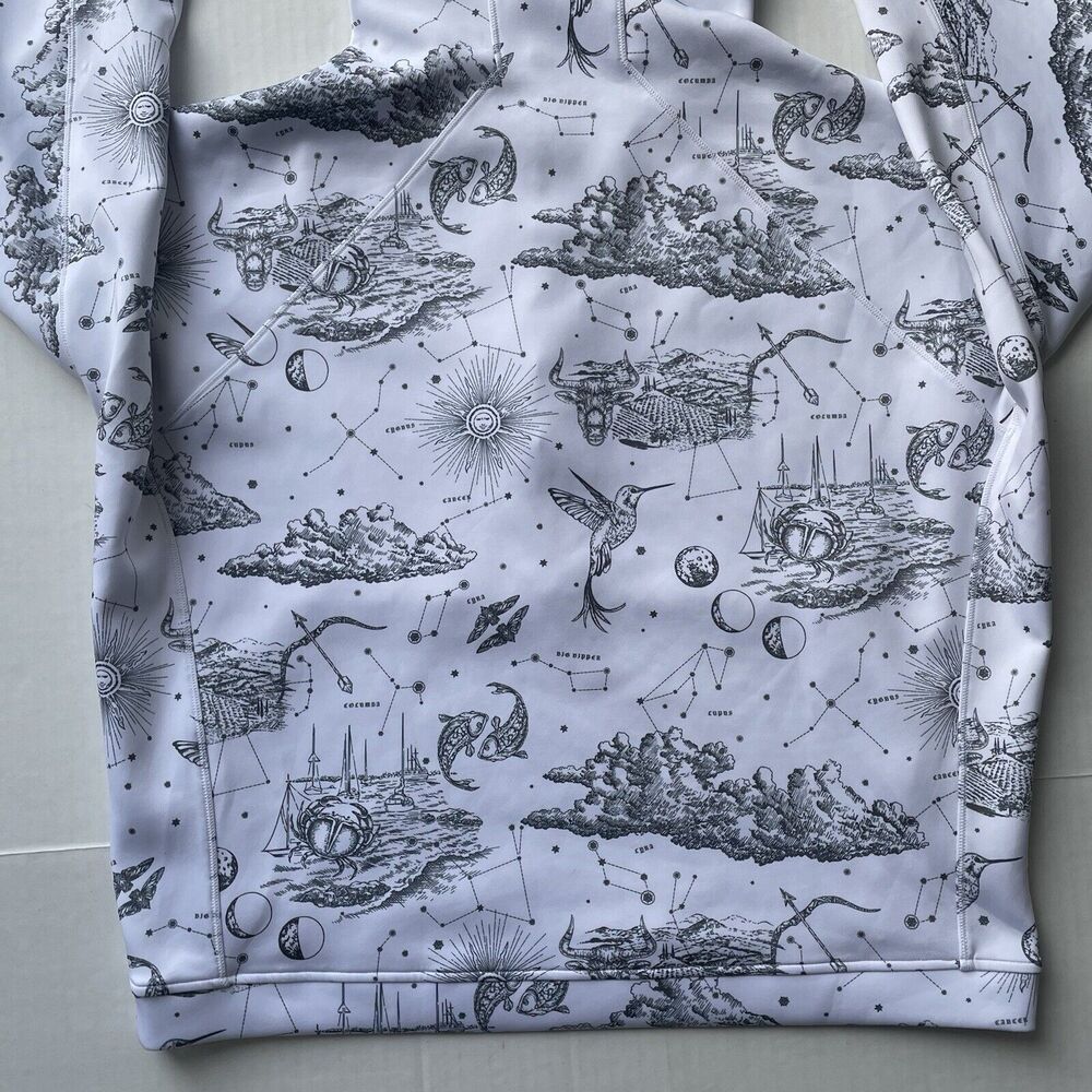 Greyson White and Black Graphic Hoodie - Picture 5 of 16